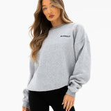 Naomi Oversized Jumper - Marl Grey