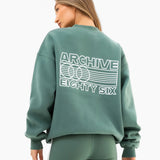 Naomi Oversized Jumper - Vintage Green