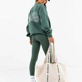 Naomi Oversized Jumper - Vintage Green
