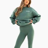 Naomi Oversized Jumper - Vintage Green