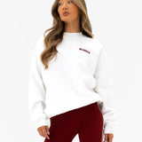 Naomi Oversized Jumper - Flat White