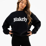 Jada Oversized Jumper - Black