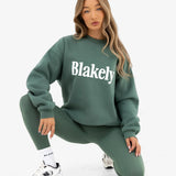 Jada Oversized Jumper - Vintage Green