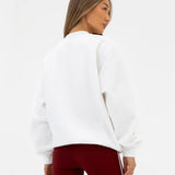 Jada Oversized Jumper - Flat White