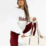 Jada Oversized Jumper - Flat White