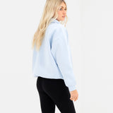Alexis 1/4 Zip Jumper - Powder Blue