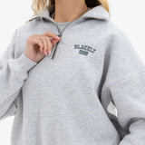 Alexis 1/4 Zip Jumper - Marl Grey