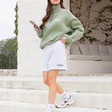 Heritage 1/4 Zip Jumper - Light Green