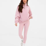 Heritage 1/4 Zip Jumper - Vintage Pink
