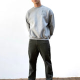 Apex City Relaxed Jumper - Marl Grey