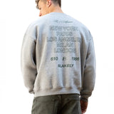 Apex City Relaxed Jumper - Marl Grey