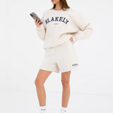 Heritage Jogger Shorts - Chalk & True Navy