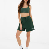 Heritage Jogger Shorts - Deep Green