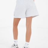 Heritage Jogger Shorts - Marl White & Deep Green