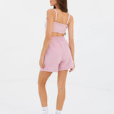 Heritage Jogger Shorts - Vintage Pink
