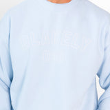 Miles Relaxed Jumper - Powder Blue