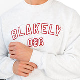 Miles Relaxed Jumper - Marl White