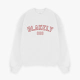 Miles Relaxed Jumper - Marl White