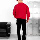 Miles Relaxed Jumper - Red