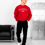 Miles Relaxed Jumper - Red