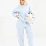 Alexis Oversized Jumper - Powder Blue
