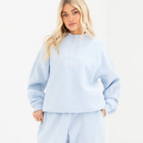 Alexis Oversized Jumper - Powder Blue