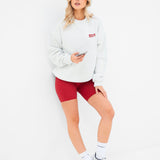 Motion Oversized Jumper - Marl White