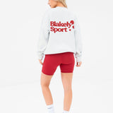 Motion Oversized Jumper - Marl White