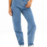 Blakely Mom Jeans - Mid Blue