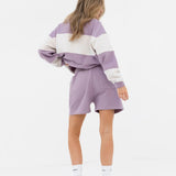 Harper Jogger Shorts - Lilac
