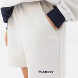Harper Jogger Shorts - Off White