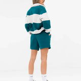 Harper Jogger Shorts - Teal