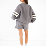 Briston Jogger Shorts - Smoky Grey
