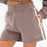 Lily Jogger Shorts - Light Brown