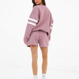 Amber Jogger Shorts - Dusty Pink
