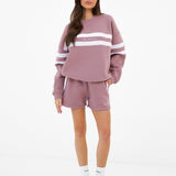 Amber Jogger Shorts - Dusty Pink