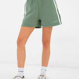 Amber Jogger Shorts - Green
