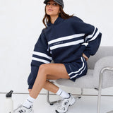 Amber Jogger Shorts - True Navy