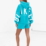 Isabel Jogger Shorts - Aqua