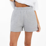Isabel Jogger Shorts - Marl Grey