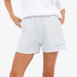 Isabel Jogger Shorts - Marl White