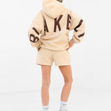 Isabel Jogger Shorts - Light Tan