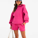 Isabel Jogger Shorts - Ultra Pink