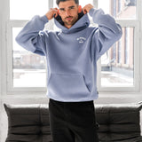 NYC Relaxed Hoodie - Cloudy Blue