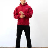 NYC Relaxed Hoodie - Red