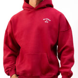 NYC Relaxed Hoodie - Red