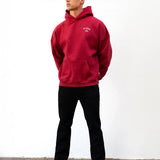 NYC Relaxed Hoodie - Red