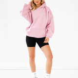 NYC Oversized Hoodie - Vintage Pink