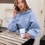 NYC Oversized Hoodie - Cloudy Blue