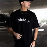 Logo Unfitted T-Shirt - Black